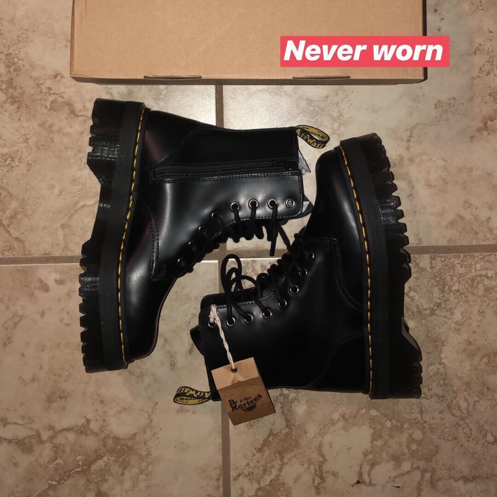 Dr. Martens Jadon Black Boots